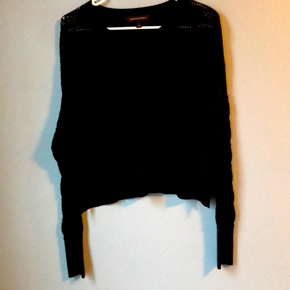Banana Republic Knit Black Sweater, size small!